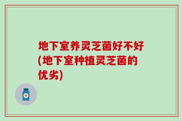 地下室养灵芝菌好不好(地下室种植灵芝菌的优劣) 地下室养灵芝菌好不好(地下室种植灵芝菌的优劣)